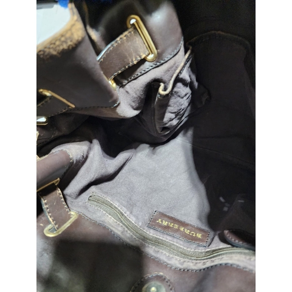 BURBERRY Haymarket Check Medium Willenmore Hobo Bag Brown/Beige - Picture 15 of 16